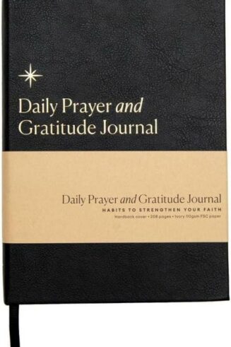 0700721345250 Daily Prayer And Gratitude Journal Black