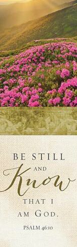 081407016719 Be Still And Know Bookmarks