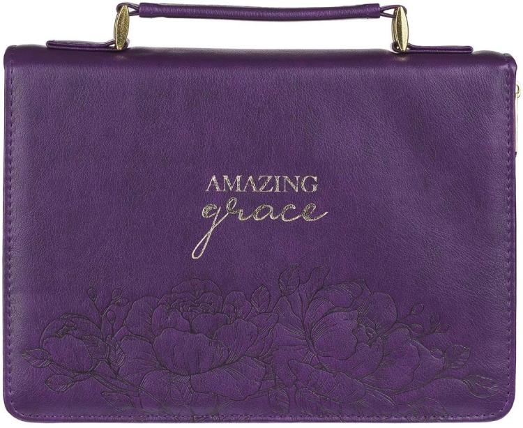 1220000135925 Women's Fashion Bible Cover Amazing Grace