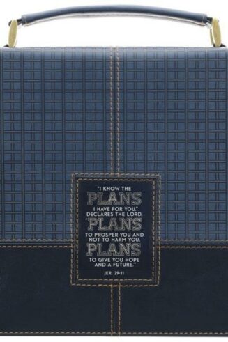 1220000329959 Premium Vegan Leather Inspirational Scripture Bible Cover for Women