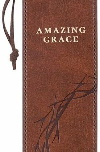 1220000720152 Premium Vegan Leather Inspirational Scripture Bookmark for Men & Women: Amazing