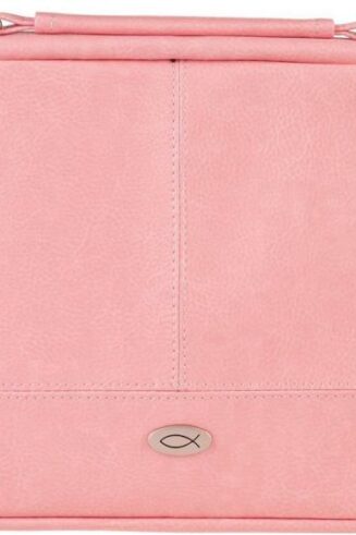 1220000721494 Inspirational Vegan Leather Two-fold Organizer Bible Cover for Women