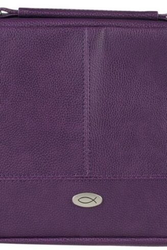 1220000721562 Inspirational Vegan Leather Two-fold Organizer Bible Cover for Women