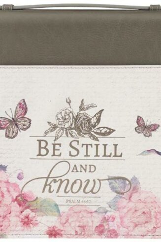 6006937149922 Women's Fashion Bible Cover Be Still and Know Psalm 46:10