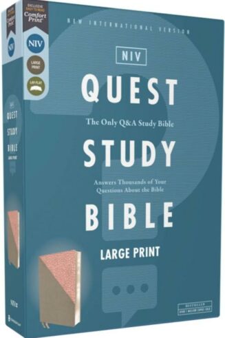 9780310465836 Quest Study Bible Large Print Comfort Print