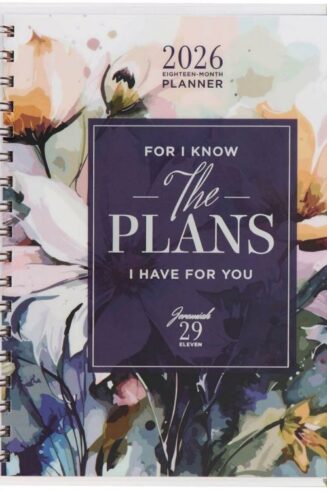 9781639527779 Large Spiral-bound Inspirational 18 Month 2026 Planner for Women: I Know the Pla