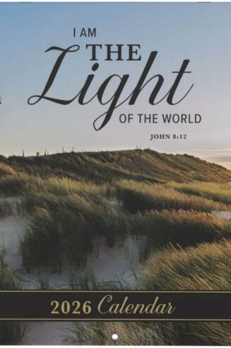 9781639527793 2026 Large Inspirational 12 Month Wall Calendar for Men & Women: Light of the Wo