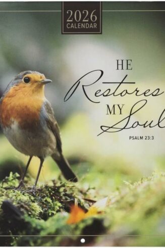 9781639527823 2026 Large Inspirational 12 Month Bible Verse Wall Calendar for Men & Women: He