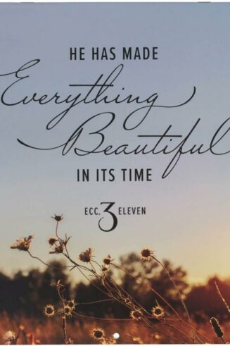 9781639527830 2026 Large 12 Month Inspirational Wall Calendar for Men & Women: Everything Beau