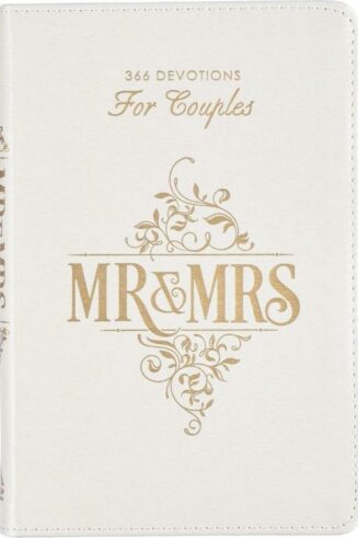 9781642729641 Mr. and Mrs. 366 Devotions for Couples - White Faux Leather Devotional Gift Book