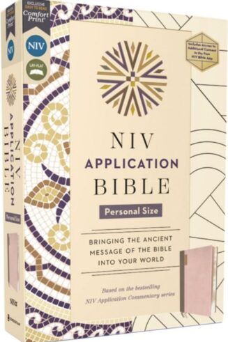 9780310465263 Application Bible Personal Size Comfort Print