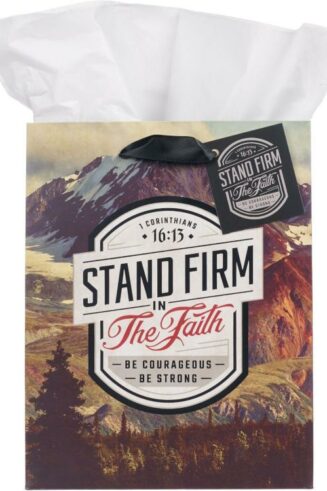 1220000323902 Medium Portrait Inspirational Scripture Gift Bag