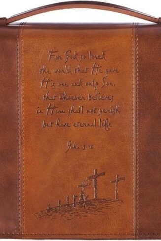 6006937109612 Men or Women's Classic Bible Cover Gospel John 3:16