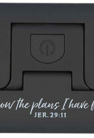 6006937148062 I Know The Plans Adjustable Clip On Book Light Jeremiah 29:11