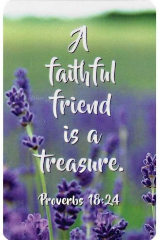 603799309622 Faithful Friend Pocket Card