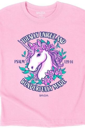 612978655320 Kerusso Kidz Unique Unicorn (Large T-Shirt)