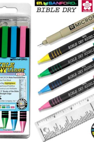 634989263752 Bible Dry Liner Plus Study Kit