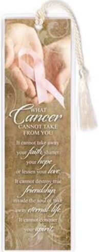 780308010856 What Cancer Cannot Take From You Tassel Bookmark