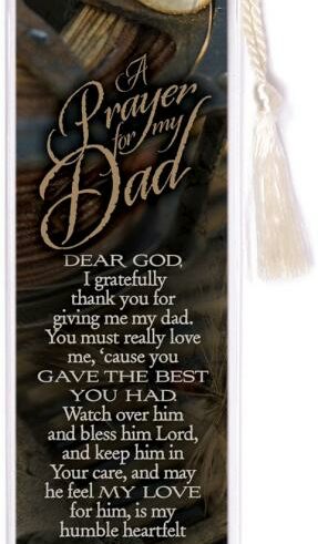 780308013420 Prayer For My Dad Tassel Bookmark