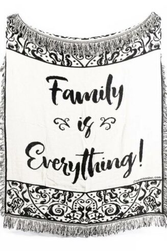 788200538324 Family Is Everything Throw