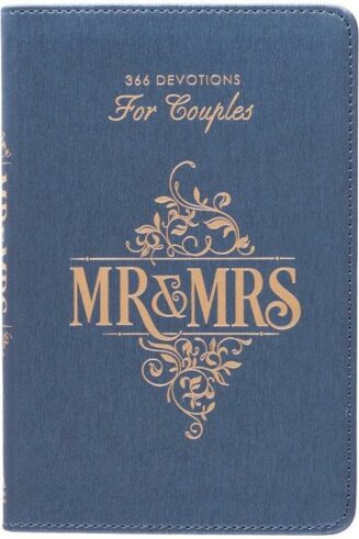 9781432118860 Mr. & Mrs. 366 Devotions for Couples Enrich Your Marriage and Relationship Blue