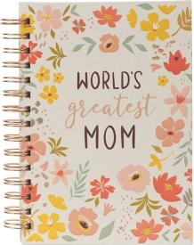 9781959982074 With Love Inspirational Journal: World's Greatest Mom Peach Floral