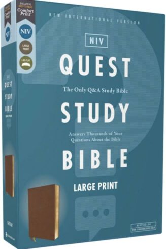 9780310465850 Quest Study Bible Large Print Comfort Print